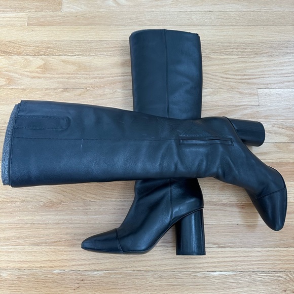 Nine West Black Over the Knee Boots - Picture 5 of 5
